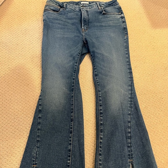 Stretchy Fit and flare Good Americans,  worn once, high waist - Picture 3 of 6